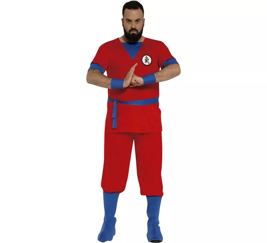 Translation missing: pt-PT.Disfraz de Guerrero Luchador para hombre adulto