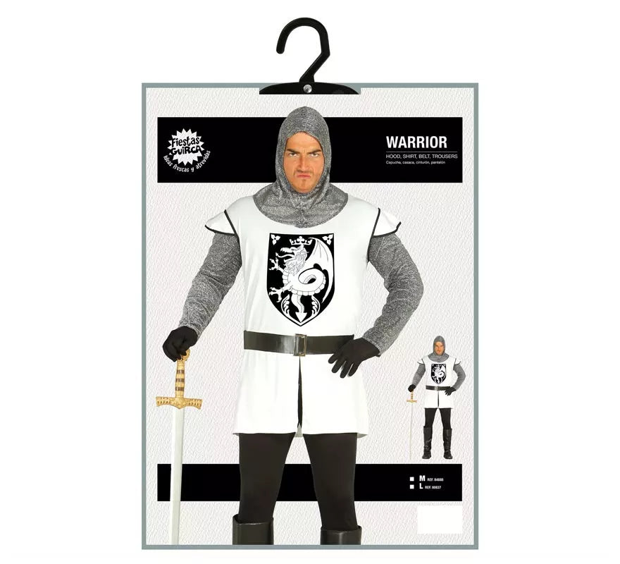 Translation missing: pt-PT.Disfraz de Guerrero o Caballero Medieval para Hombre