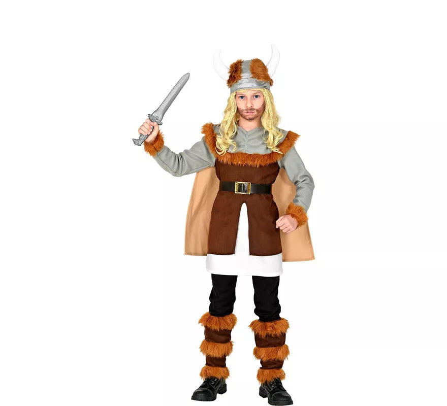 Translation missing: pt-PT.Disfraz de Guerrero Vikingo Nórdico para niño