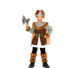 Fato de guerreiro viking nórdico para criança