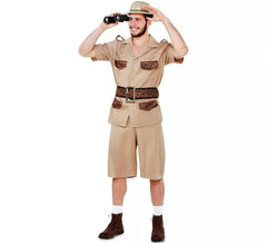Fato de guia safari para homem