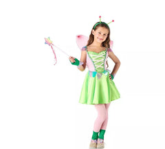 Fato de fada rosa doce para menina
