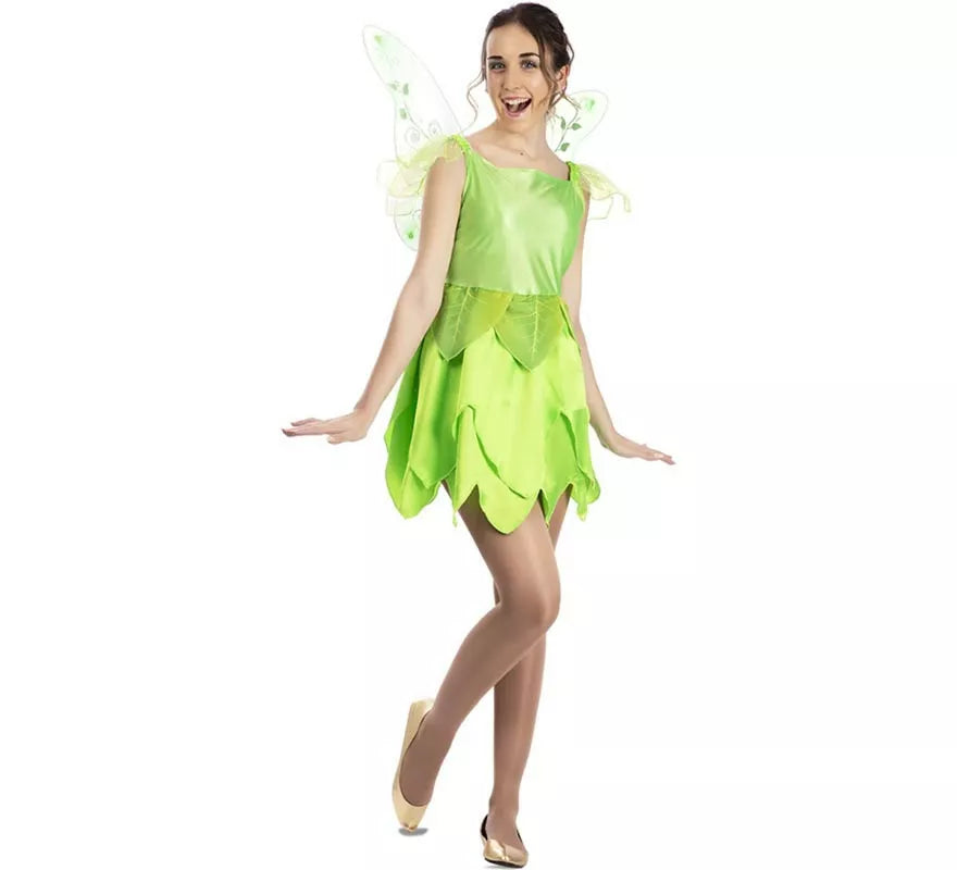 Translation missing: pt-PT.Disfraz de Hada Verde para mujer
