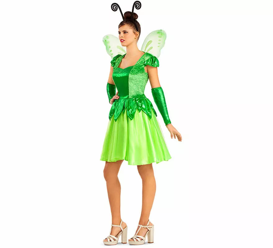 Translation missing: pt-PT.Disfraz de Hada Verde para mujer