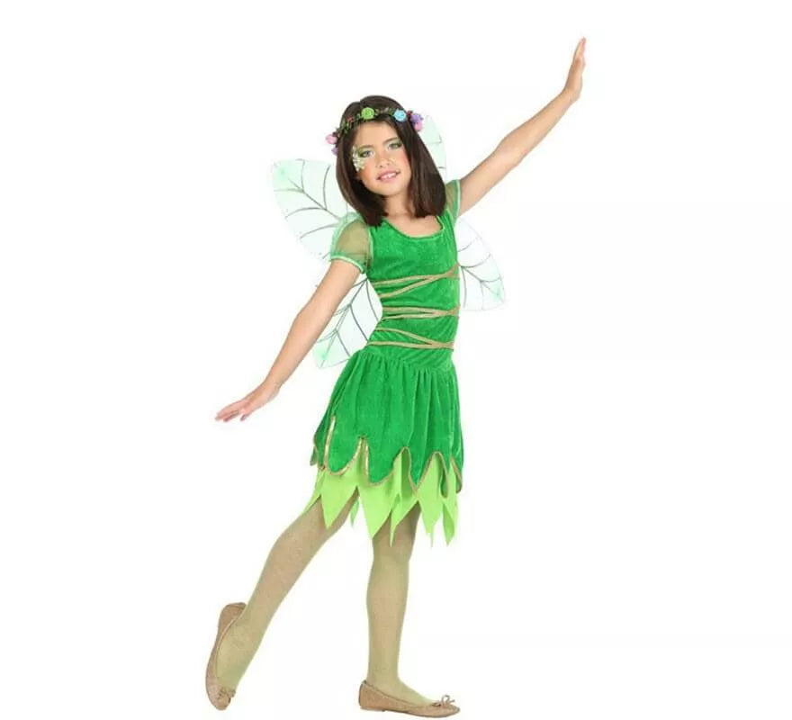Translation missing: pt-PT.Disfraz de Hada verde para niña
