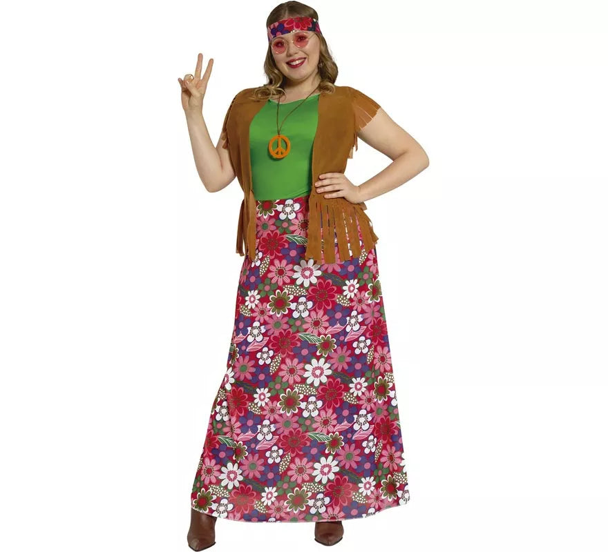 Translation missing: pt-PT.Disfraz de Happy Hippie para Mujer