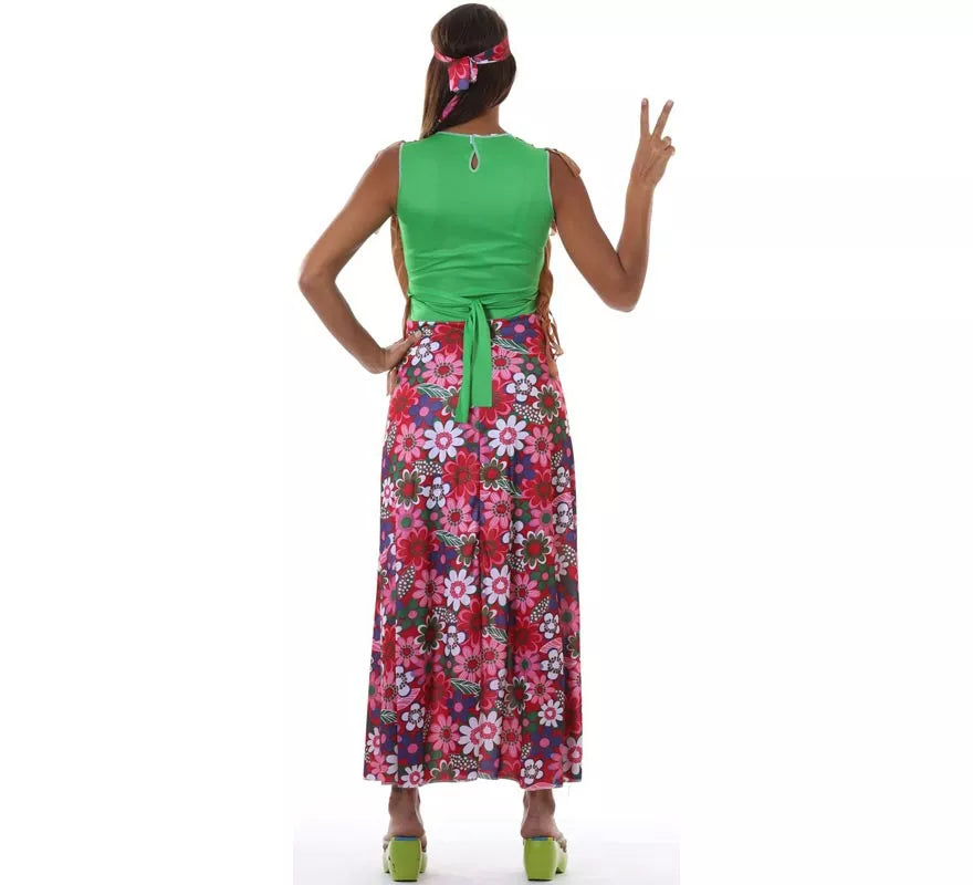 Translation missing: pt-PT.Disfraz de Happy Hippie para Mujer