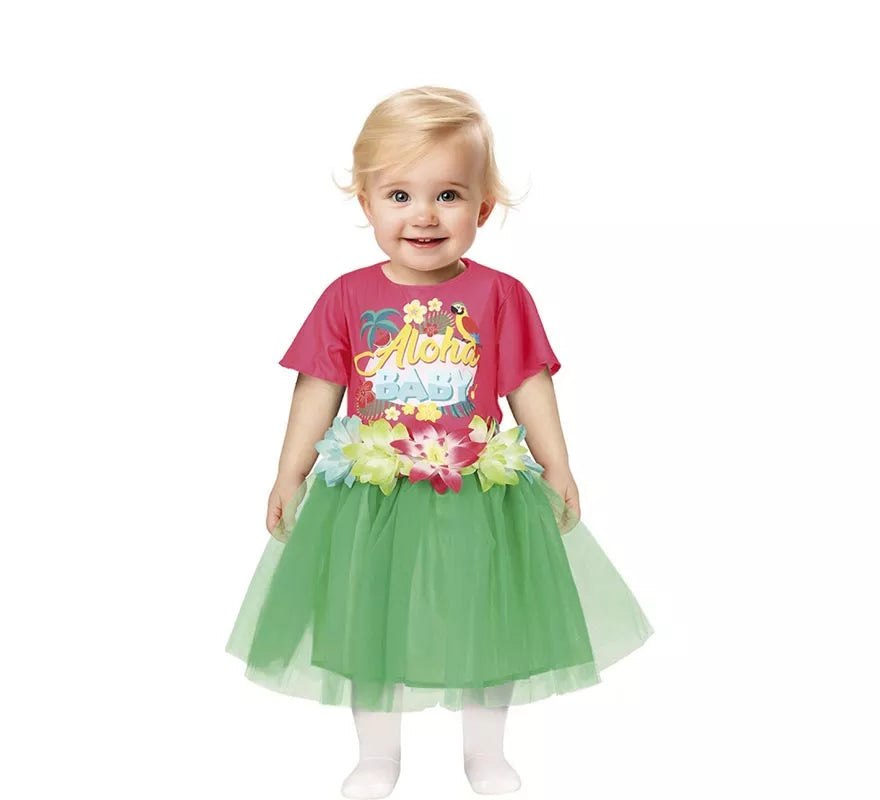 Translation missing: pt-PT.Disfraz de Hawaiana Tropical para niña y bebé