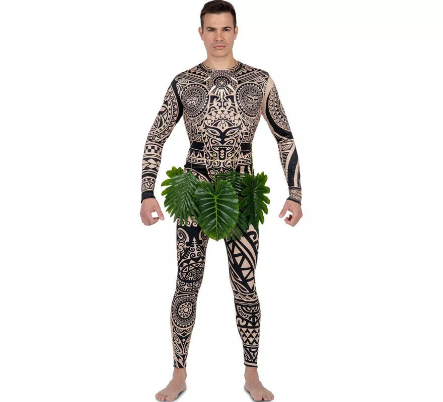 Translation missing: pt-PT.Disfraz de Hawaiano Tatuado Isla Maui para hombre
