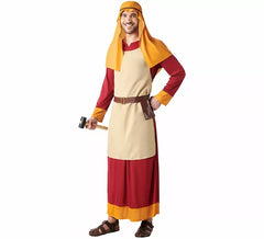 Fato de hebraico castanho para homem