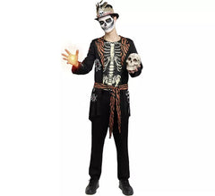 Fato de feiticeiro xamã voodoo para homem