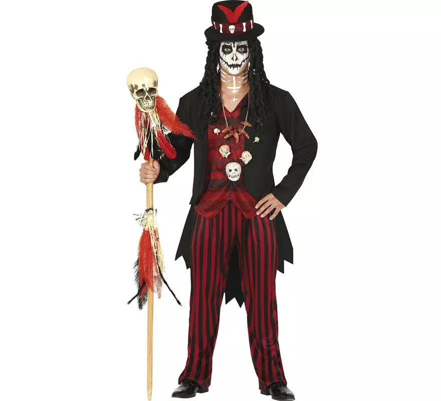 Translation missing: pt-PT.Disfraz de Hechicero Vudú para hombre