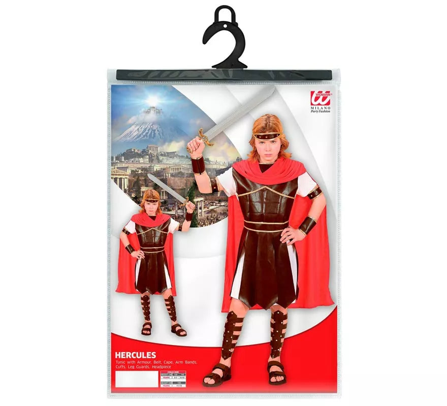 Translation missing: pt-PT.Disfraz de Hércules con capa para niño y adolescente