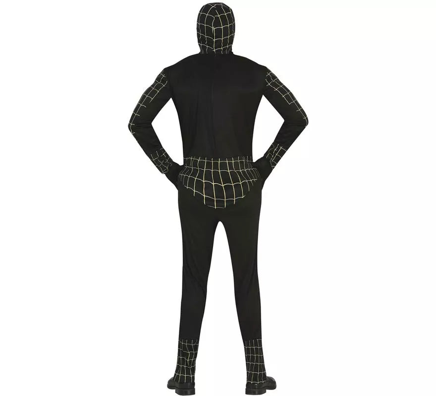 Translation missing: pt-PT.Disfraz de Héroe Arácnido Negro para hombre