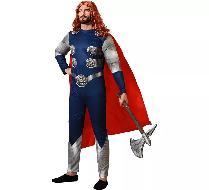 Translation missing: pt-PT.Disfraz de Héroe de Cómic Dios del Trueno para hombre