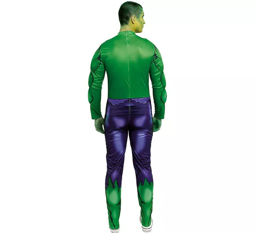 Translation missing: pt-PT.Disfraz de Héroe Gigante verde Musculoso para hombre