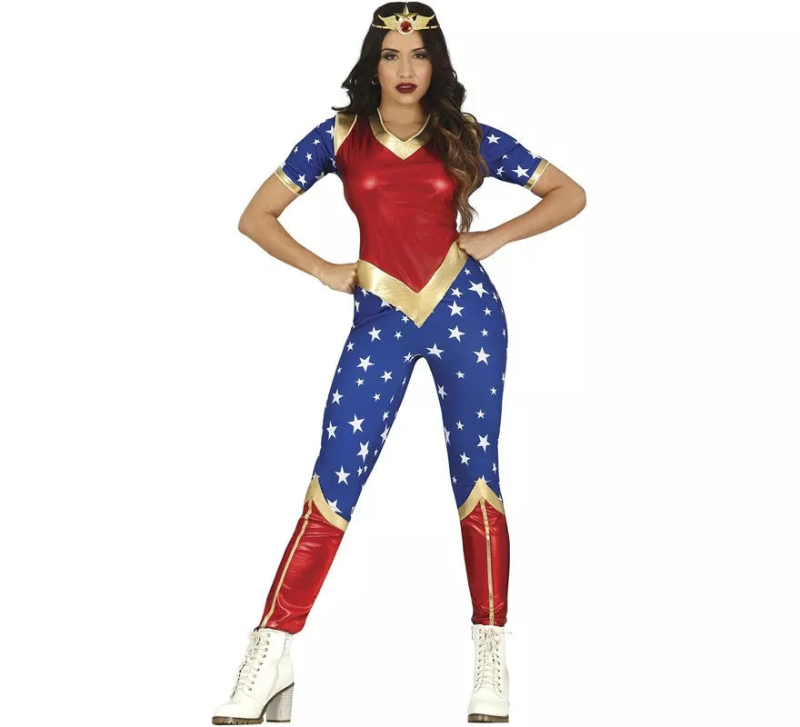 Translation missing: pt-PT.Disfraz de Heroína Estrellada para mujer