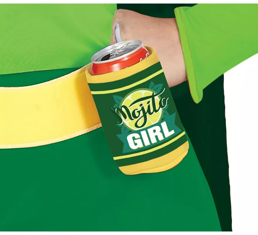 Translation missing: pt-PT.Disfraz de Heroína Mojito con capa para mujer