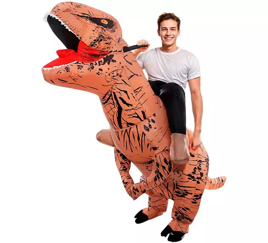 Translation missing: pt-PT.Disfraz de Hinchable Dino para adulto