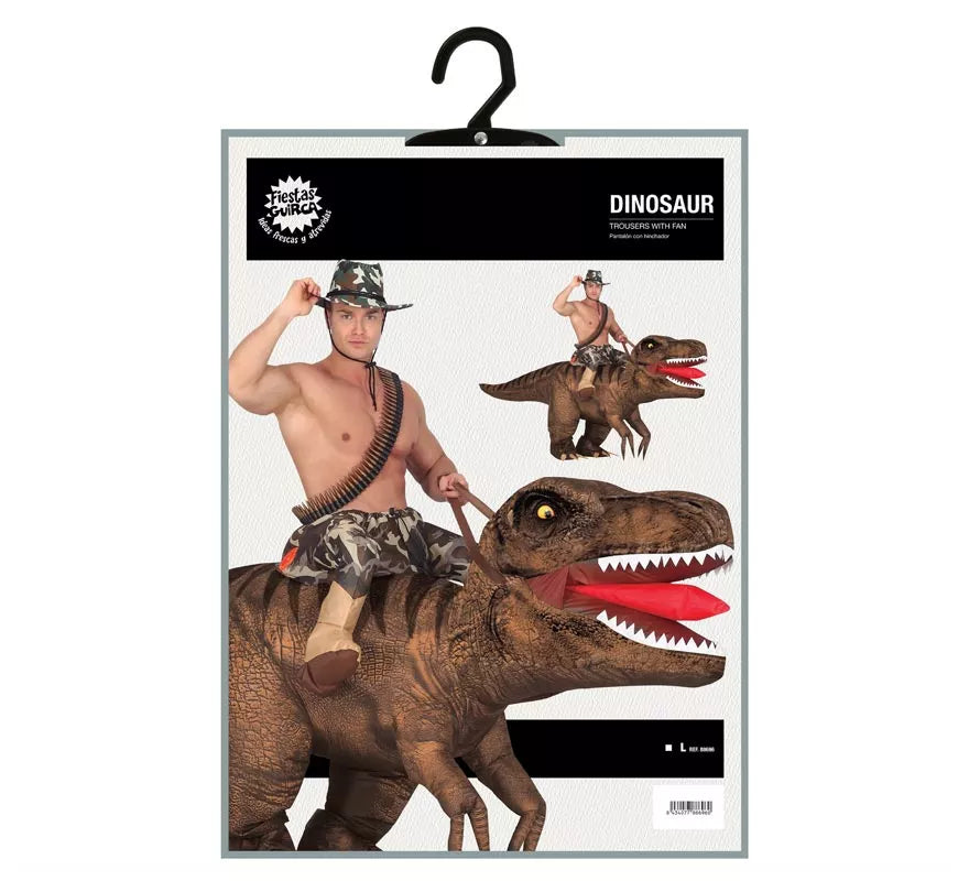 Translation missing: pt-PT.Disfraz de Hinchable Dinosaurio Montado para adultos