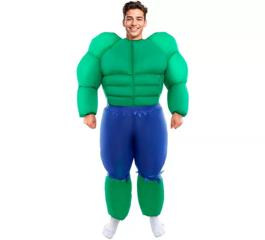 Translation missing: pt-PT.Disfraz de Hinchable Gigante Verde para adulto