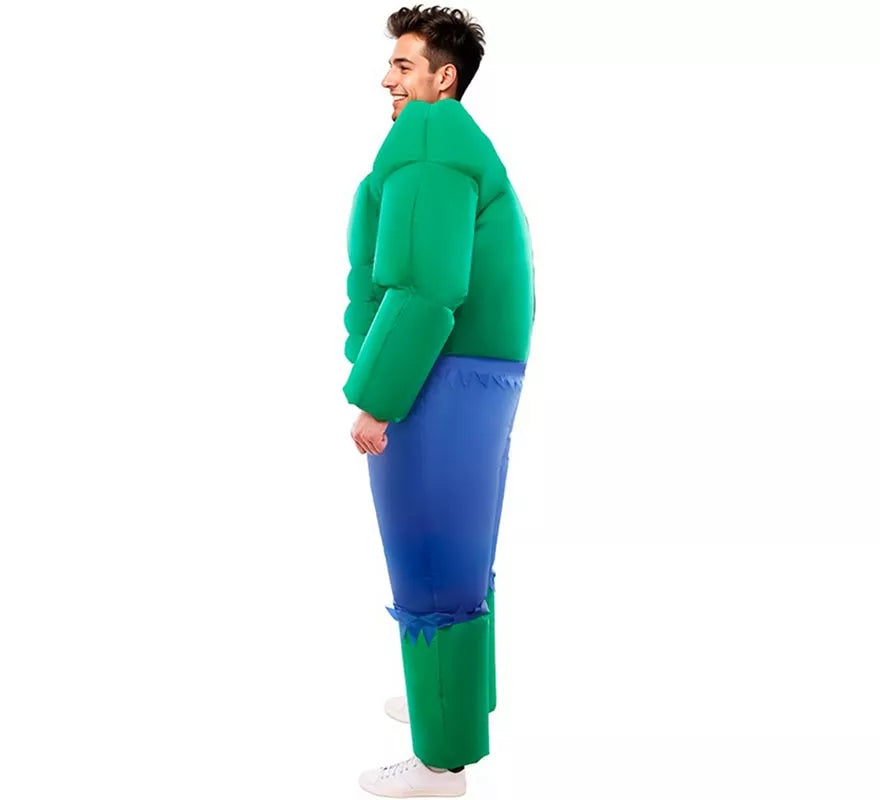 Translation missing: pt-PT.Disfraz de Hinchable Gigante Verde para adulto