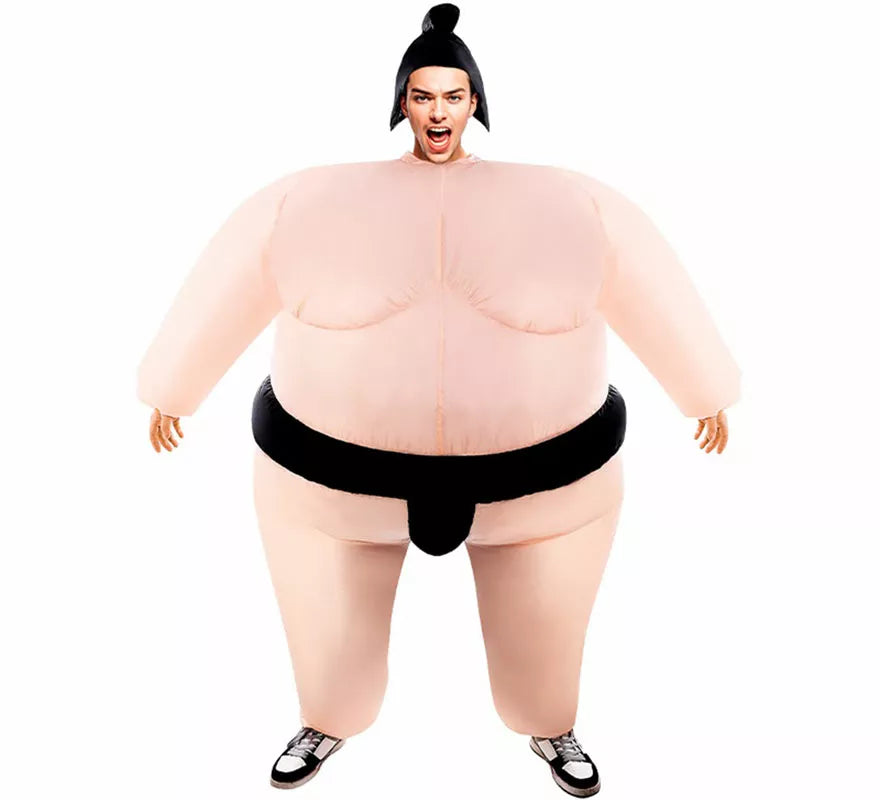 Translation missing: pt-PT.Disfraz de Hinchable Luchador de Sumo para adulto