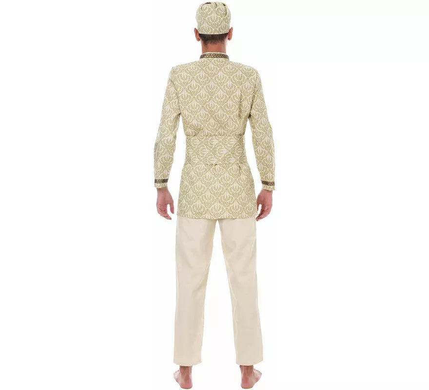 Translation missing: pt-PT.Disfraz de Hindú Bollywood con Turbante para hombre