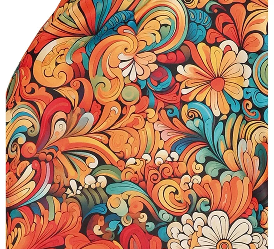 Translation missing: pt-PT.Disfraz de Hippie Años 70 floral para mujer