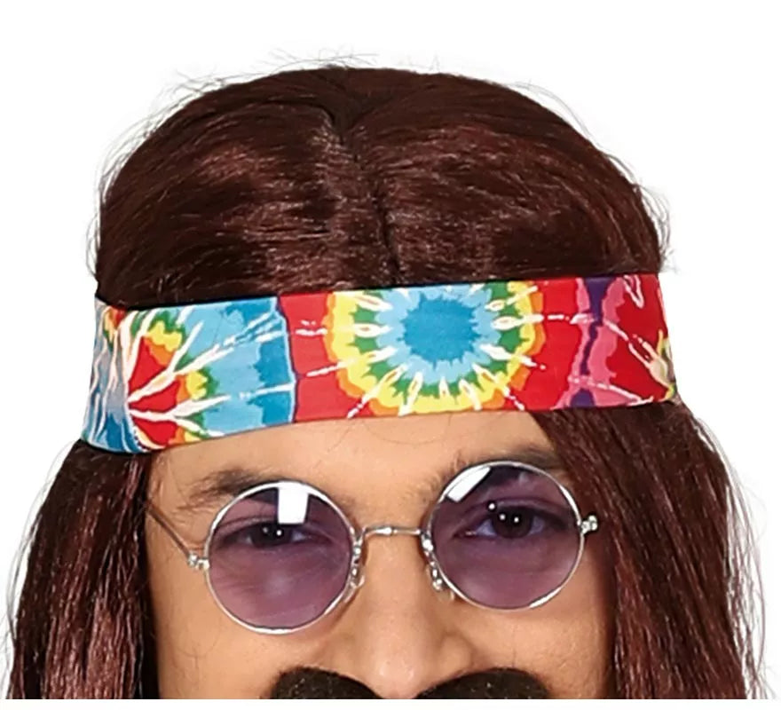 Translation missing: pt-PT.Disfraz de Hippie con Flores para hombre