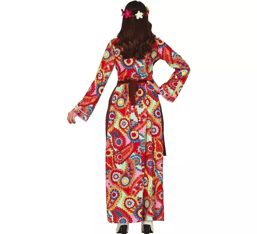 Translation missing: pt-PT.Disfraz de Hippie con Vestido Largo para Mujer