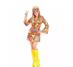 Fato de hippie glamour para mulher
