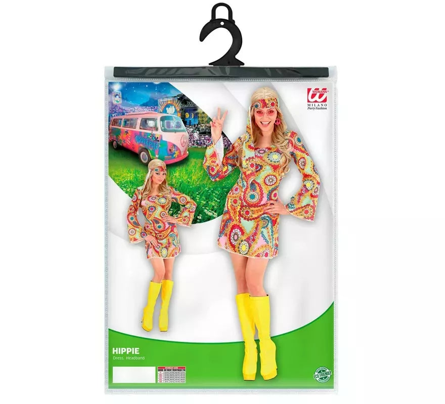 Translation missing: pt-PT.Disfraz de Hippie coqueta para mujer