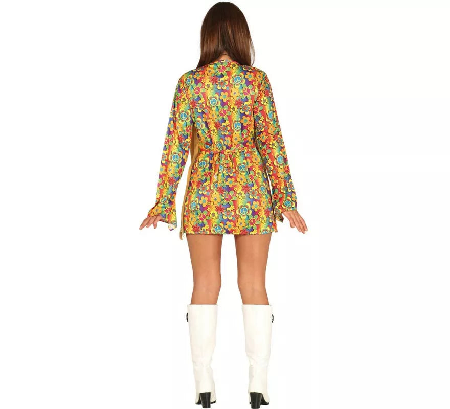 Translation missing: pt-PT.Disfraz de Hippie corto para mujer