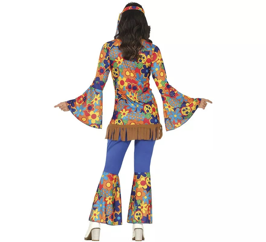 Translation missing: pt-PT.Disfraz de Hippie Flower para mujer
