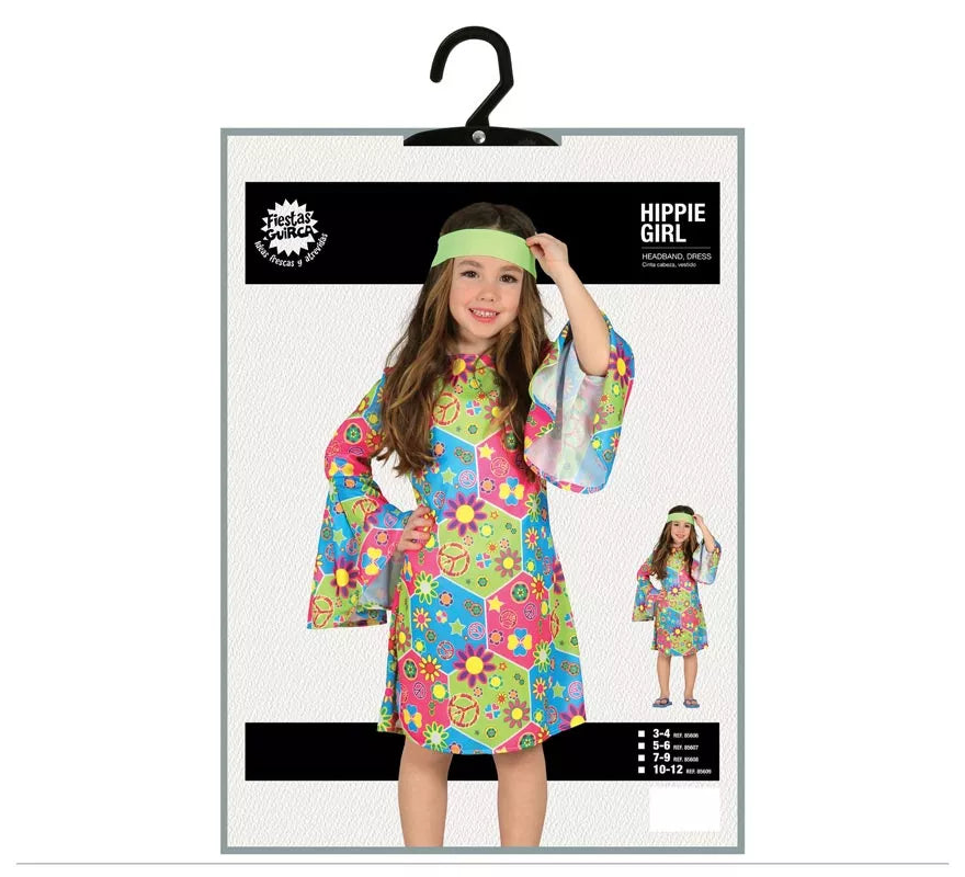 Translation missing: pt-PT.Disfraz de Hippie Girl para niña