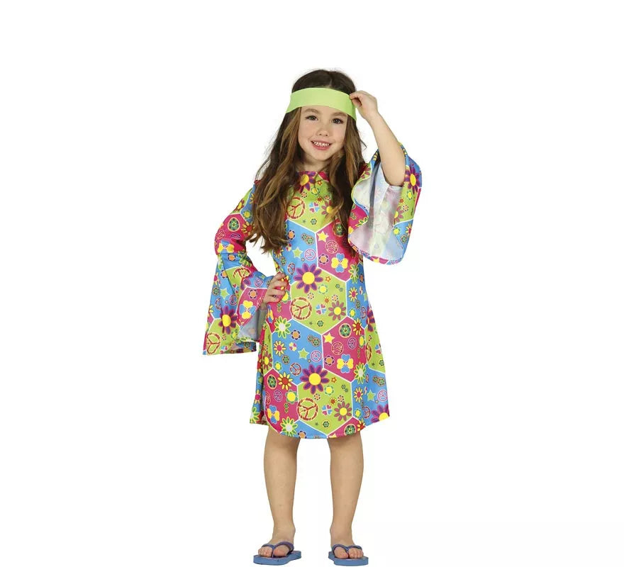 Translation missing: pt-PT.Disfraz de Hippie Girl para niña