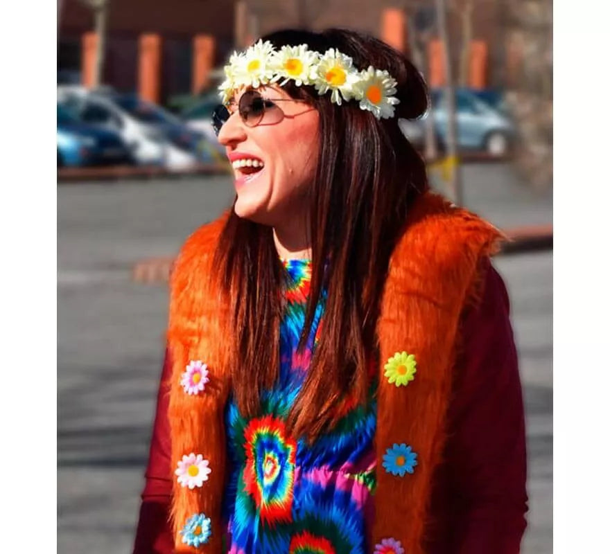 Disfraz de Hippie Granate para mujer