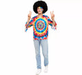 Disfraz de Hippie multicolor para hombre