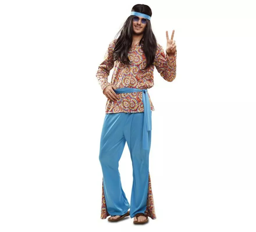 Translation missing: pt-PT.Disfraz de Hippie Psicodélico para hombre