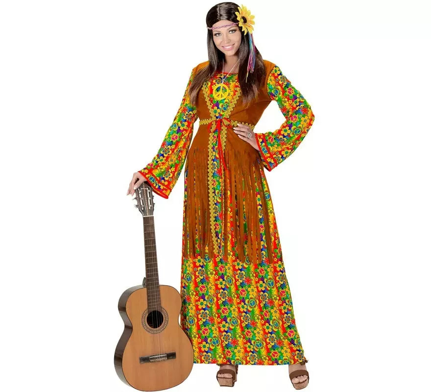 Translation missing: pt-PT.Disfraz de Hippie Símbolo de Paz para mujer