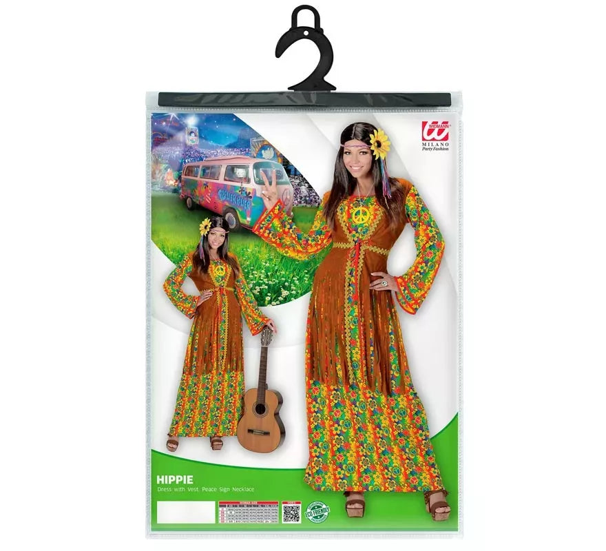 Translation missing: pt-PT.Disfraz de Hippie Símbolo de Paz para mujer