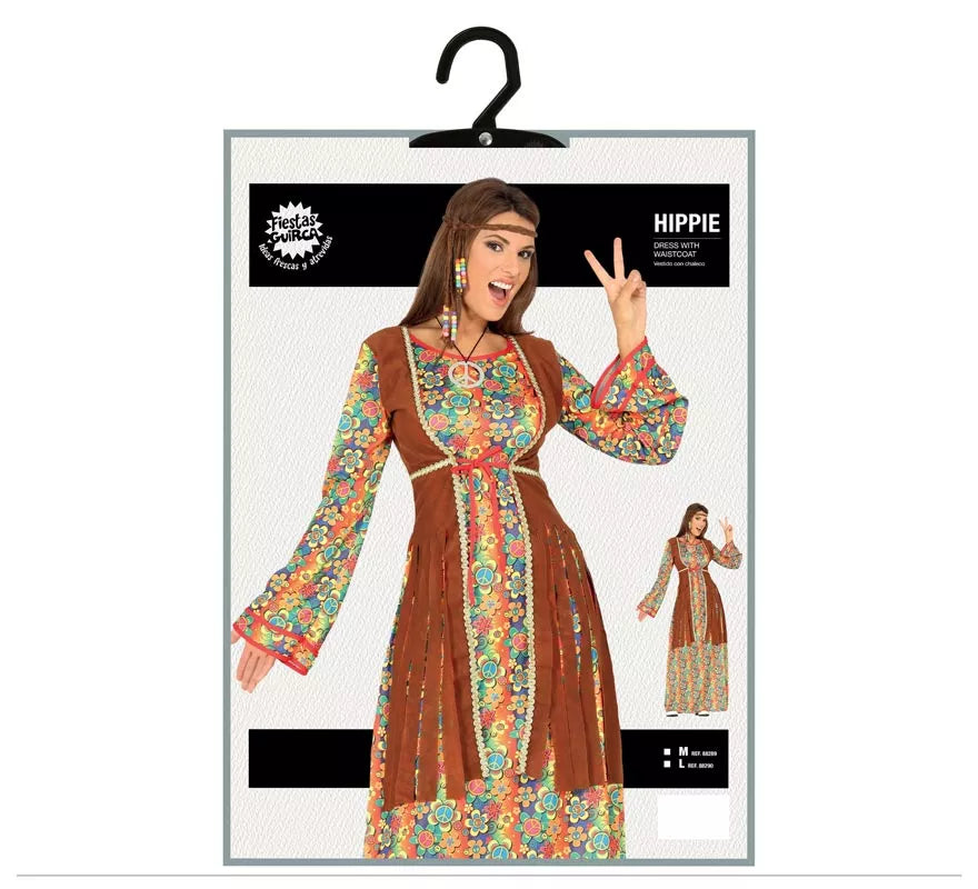 Translation missing: pt-PT.Disfraz de Hippie vestido largo para mujer