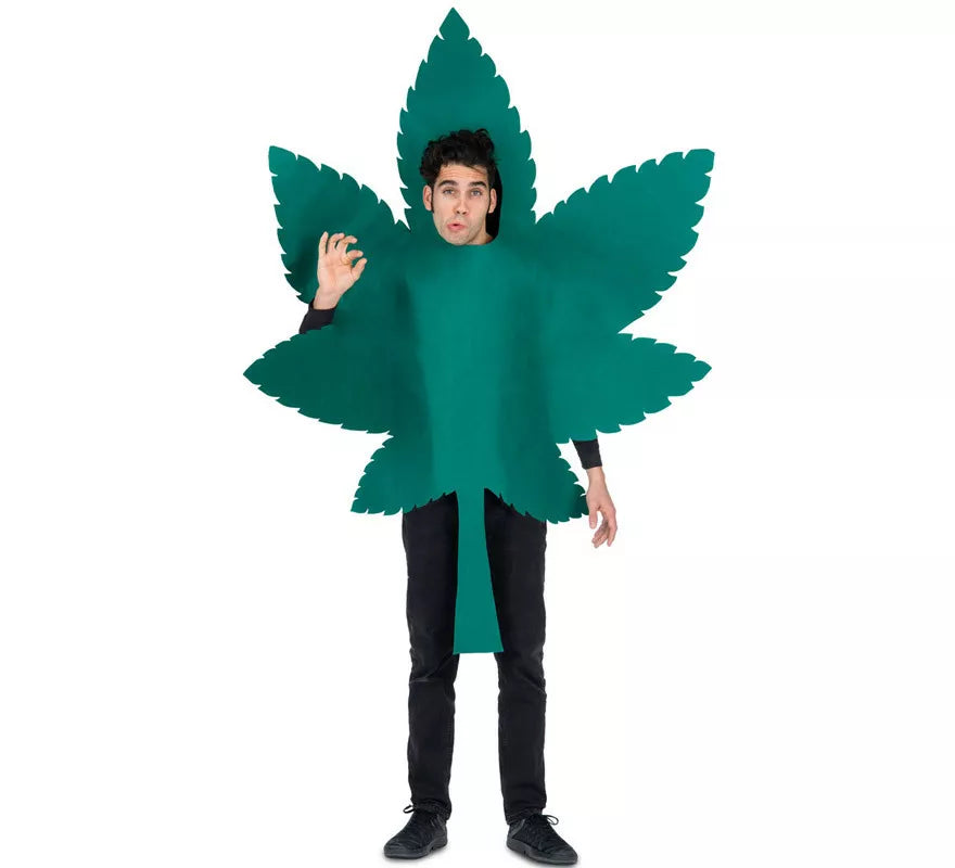 Translation missing: pt-PT.Disfraz de Hoja de Marihuana para adulto