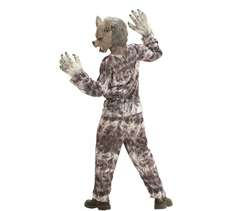 Translation missing: pt-PT.Disfraz de Hombre Lobo con Máscara para niño