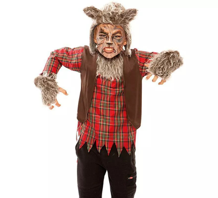 Translation missing: pt-PT.Disfraz de Hombre Lobo para niño
