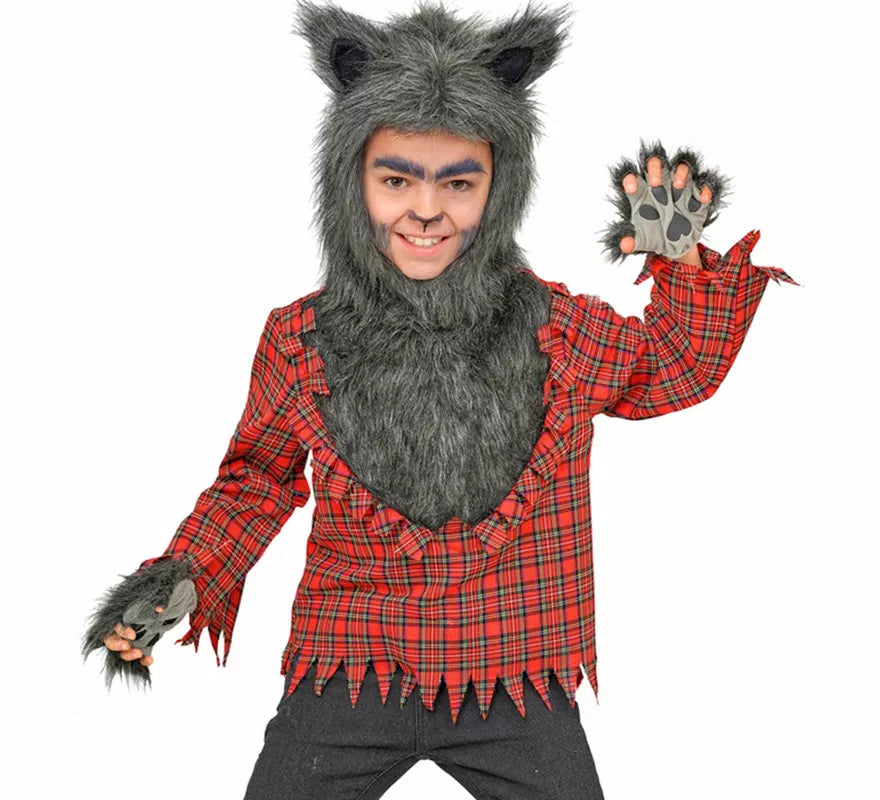 Translation missing: pt-PT.Disfraz de Hombre Lobo para niños