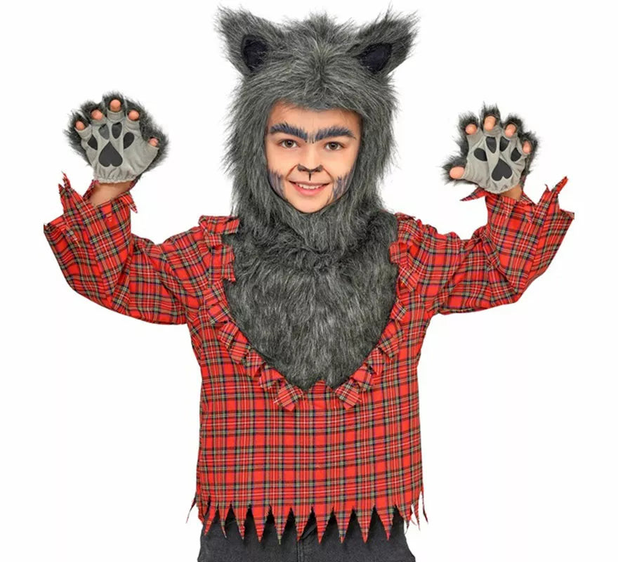 Translation missing: pt-PT.Disfraz de Hombre Lobo para niños