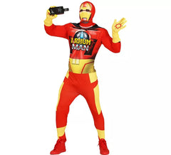 Fato de Ron Man mascarado para homem