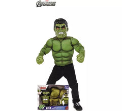 Fato de Hulk Avengers com músculos para crianças